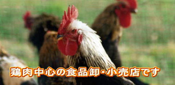 鶏肉中心の食品卸・小売店です